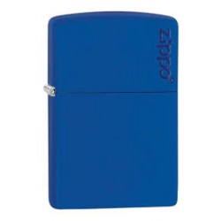 Zippo, Logo Blue Matte, 229zl