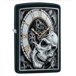 Zippo Skull Clock, 29854