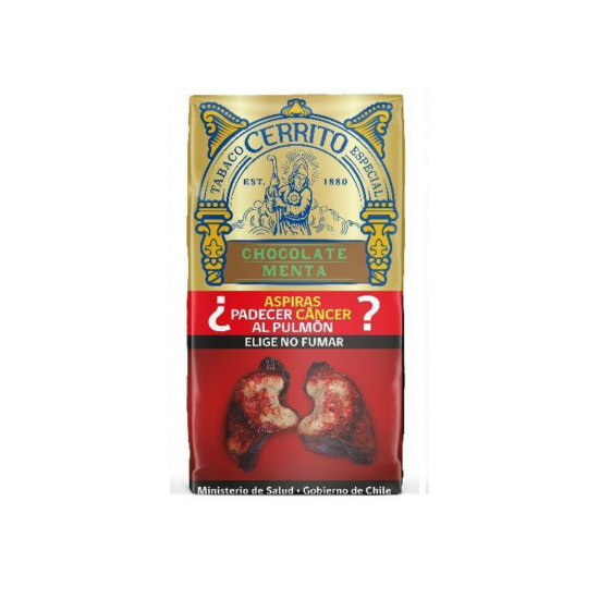 $5.690 c/u, Tabaco Cerrito Chocolate Menta, venta por pack de 5 unidades $5.690 c/u, Tabaco Cerrito Chocolate Menta, venta por pack de 5 unidades