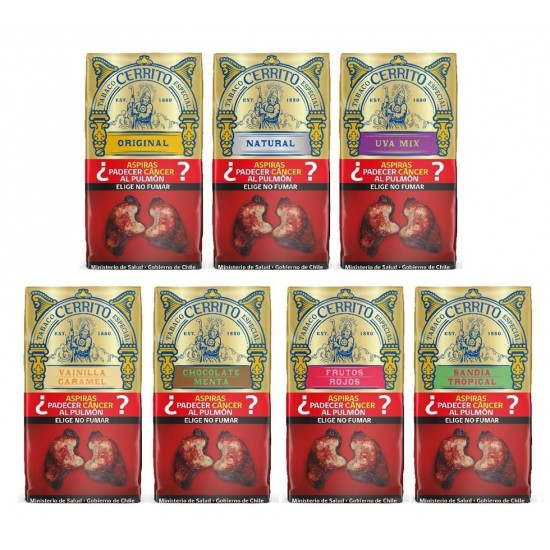 $5.690 c/u, Tabaco Cerrito SURTIDO, venta por pack de 5 unidades $5.690 c/u, Tabaco Cerrito SURTIDO, venta por pack de 5 unidades