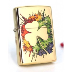 Zippo, Graffiti Clover, 49125