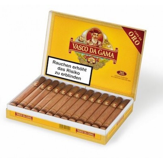 $2.720 c/u, Puro Vasco de Gama, Coronas capa de oro, caja con 25 puros $2.720 c/u, Puro Vasco de Gama, Coronas capa de oro, caja con 25 puros