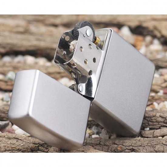 Zippo, REG SATIN CHROME, 205